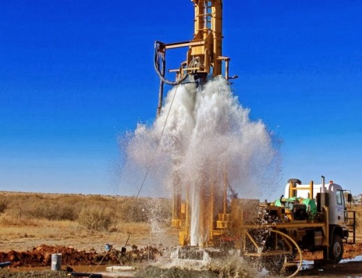 Water-borehole-drilling